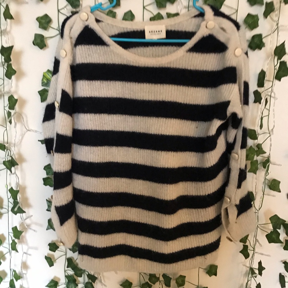 Sezane striped sweater